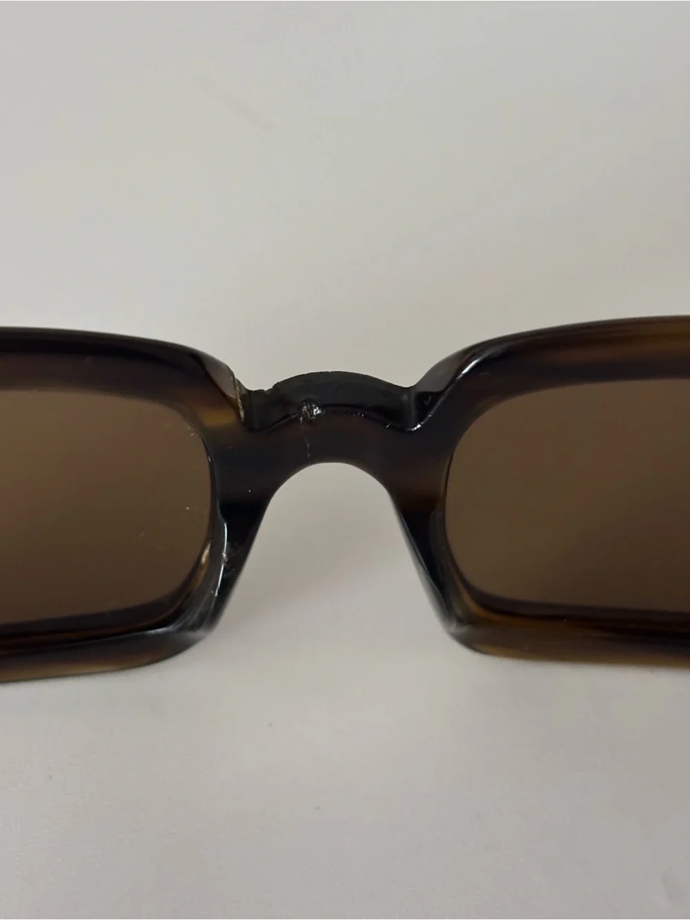 Oliver Peoples Women’s Square Frame Brown Sunglasses